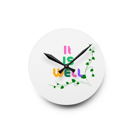 Acrylic Wall Clock