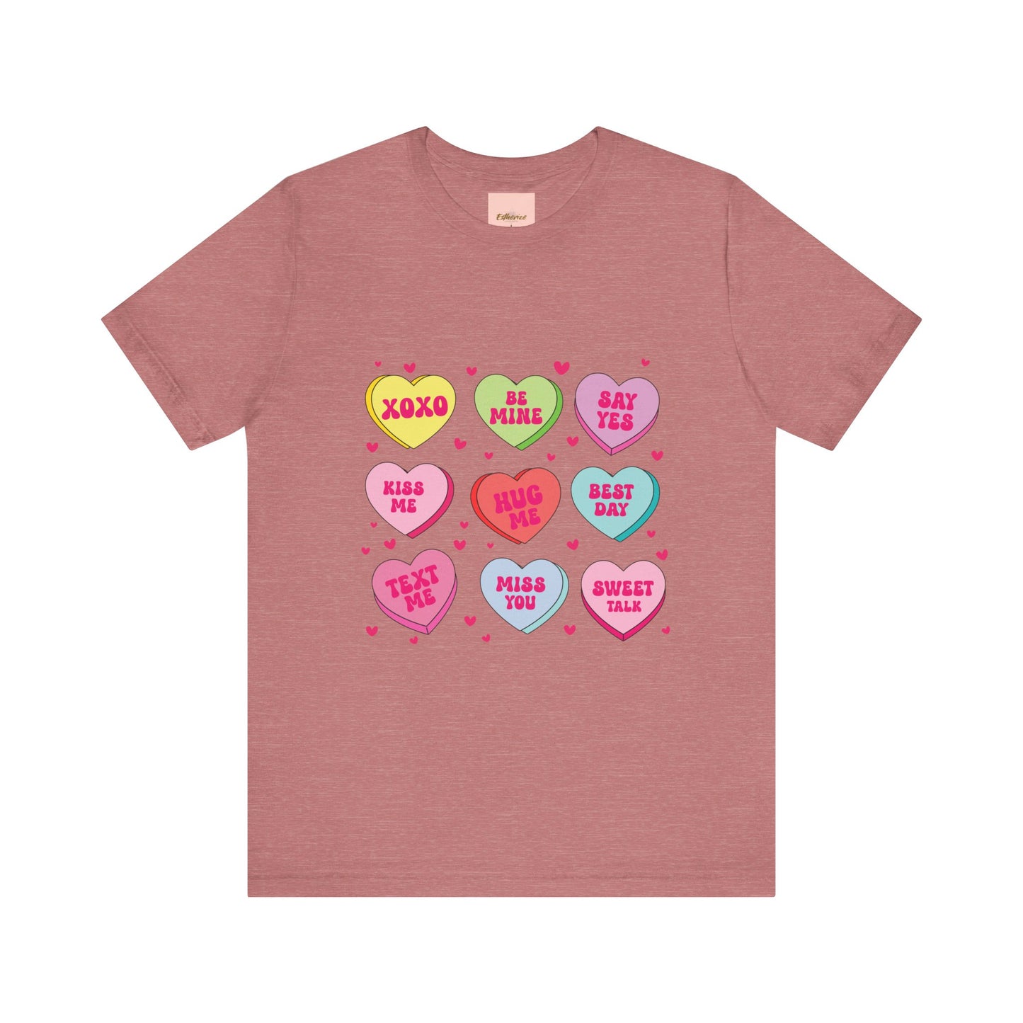 Unisex Jersey Short Sleeve Tee -Valentine's Day Love T-Shirt