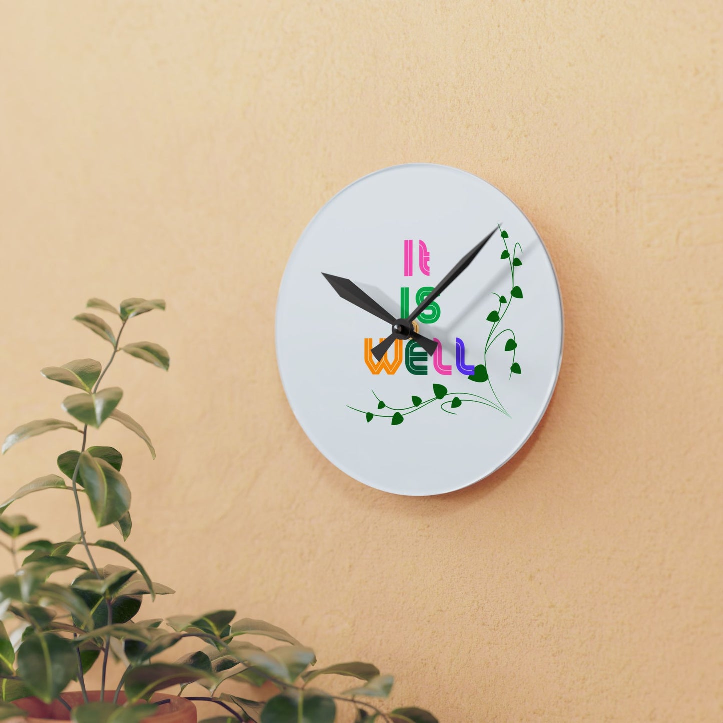 Acrylic Wall Clock