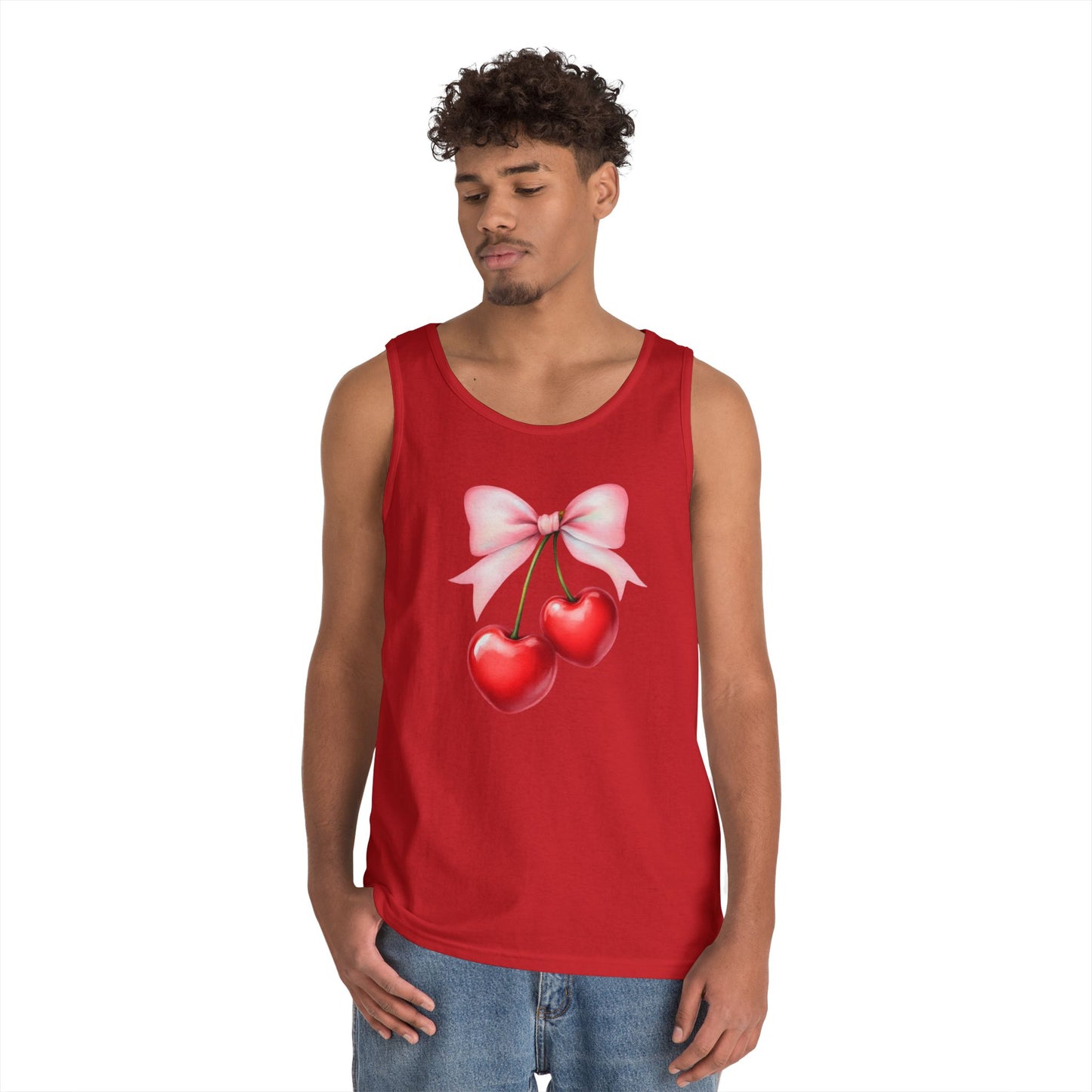 Cherry Hearts Tank Top