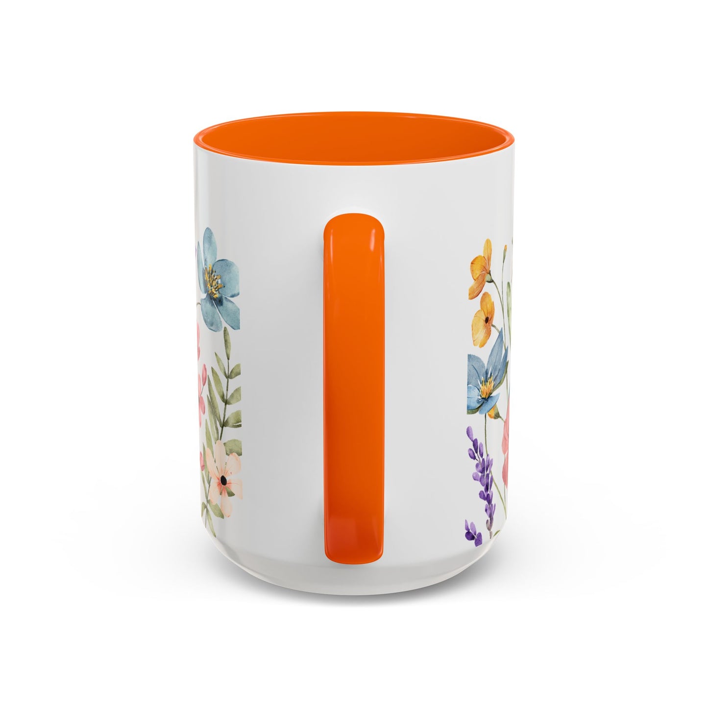 Copy of Floral Accent Coffee Mug | Colorful Botanical Design for Nature Lovers