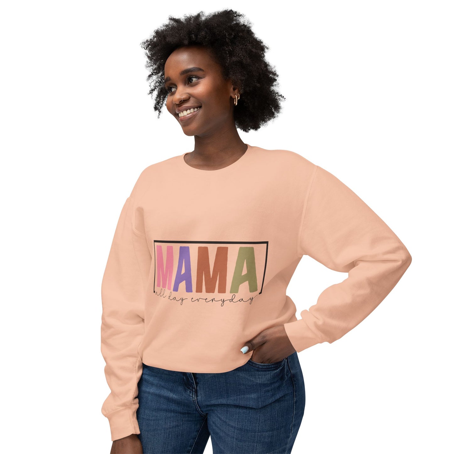 Mama All Day Everyday Crewneck Sweatshirt