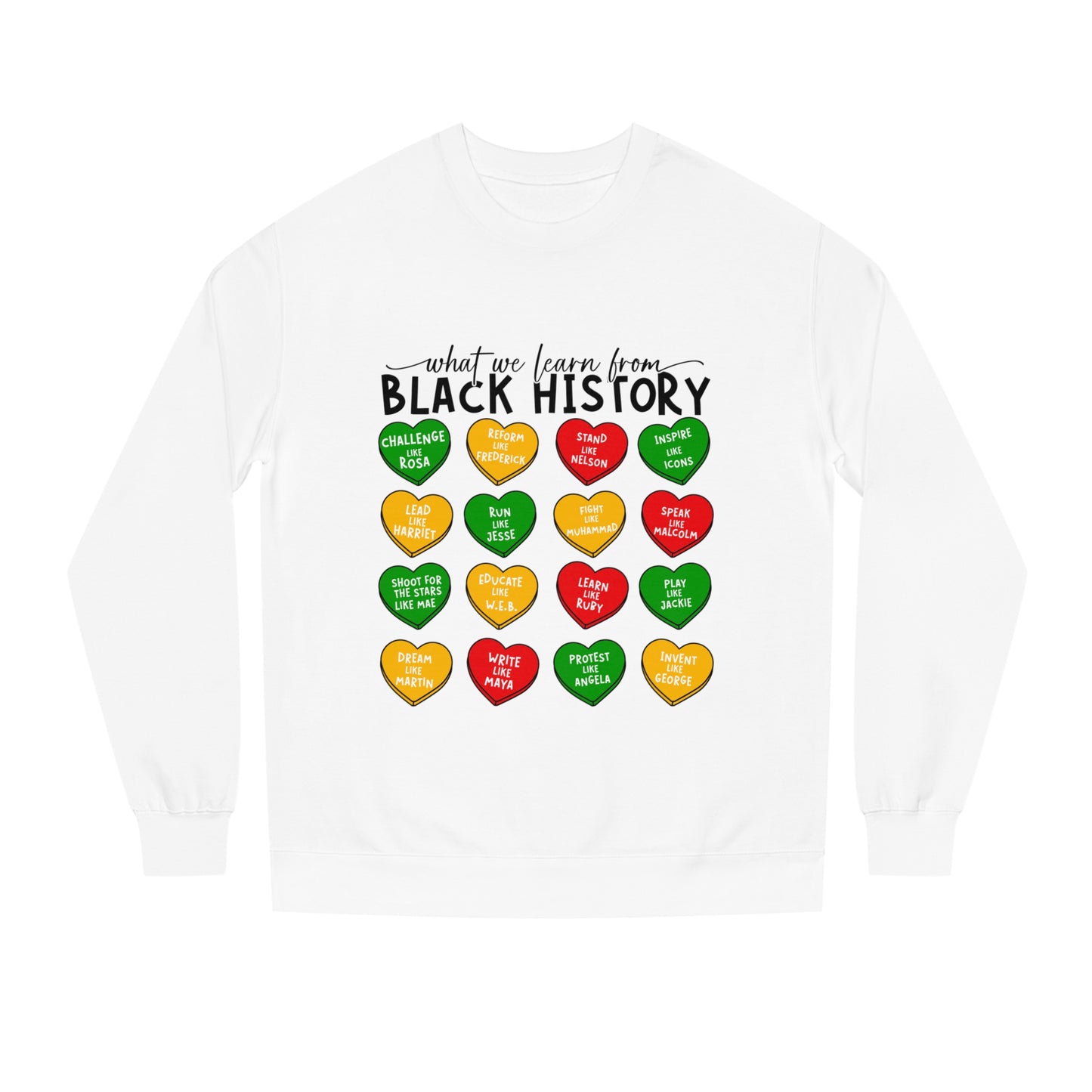 Unisex Crew Neck Sweatshirt -Black History Month