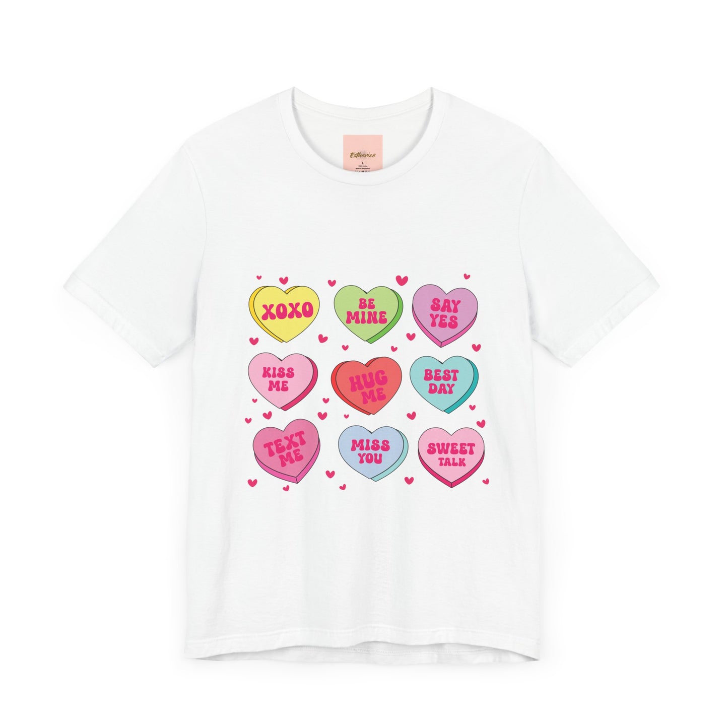 Unisex Jersey Short Sleeve Tee -Valentine's Day Love T-Shirt