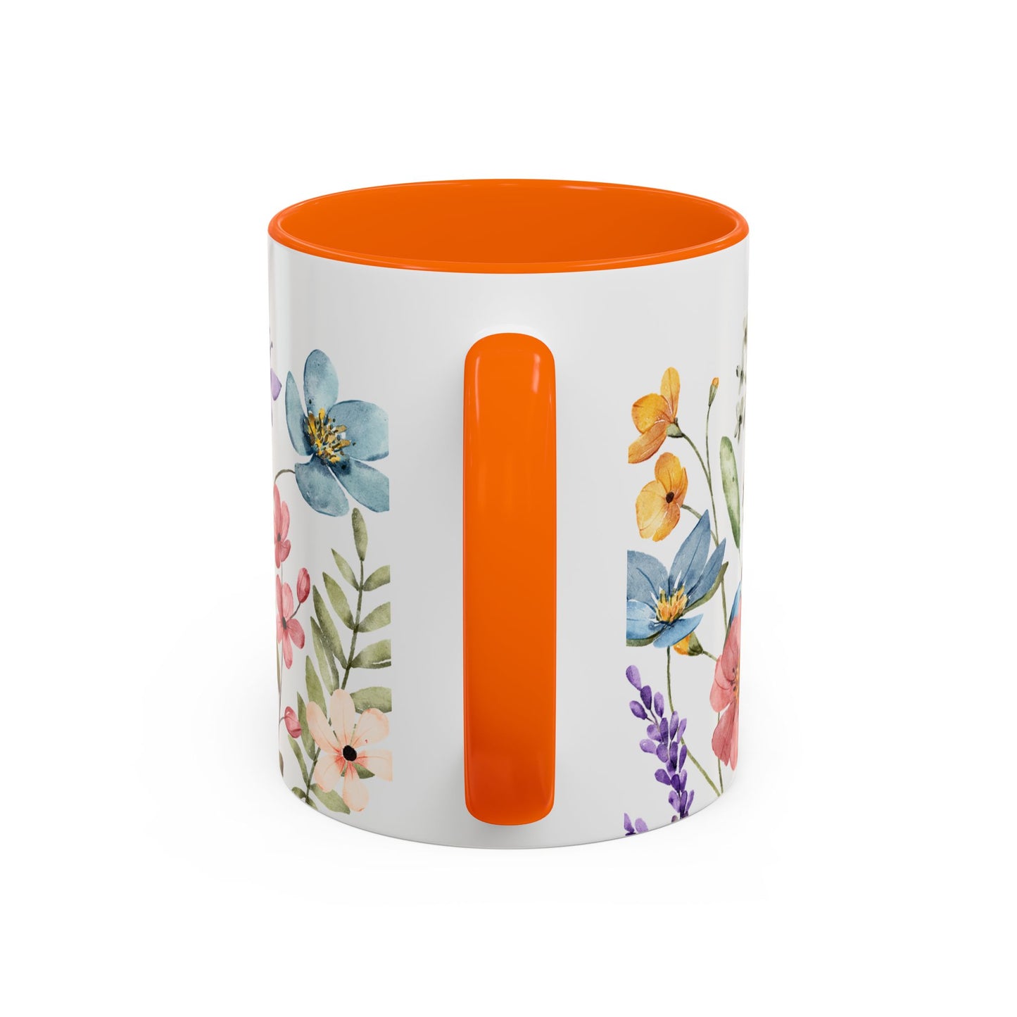 Copy of Floral Accent Coffee Mug | Colorful Botanical Design for Nature Lovers