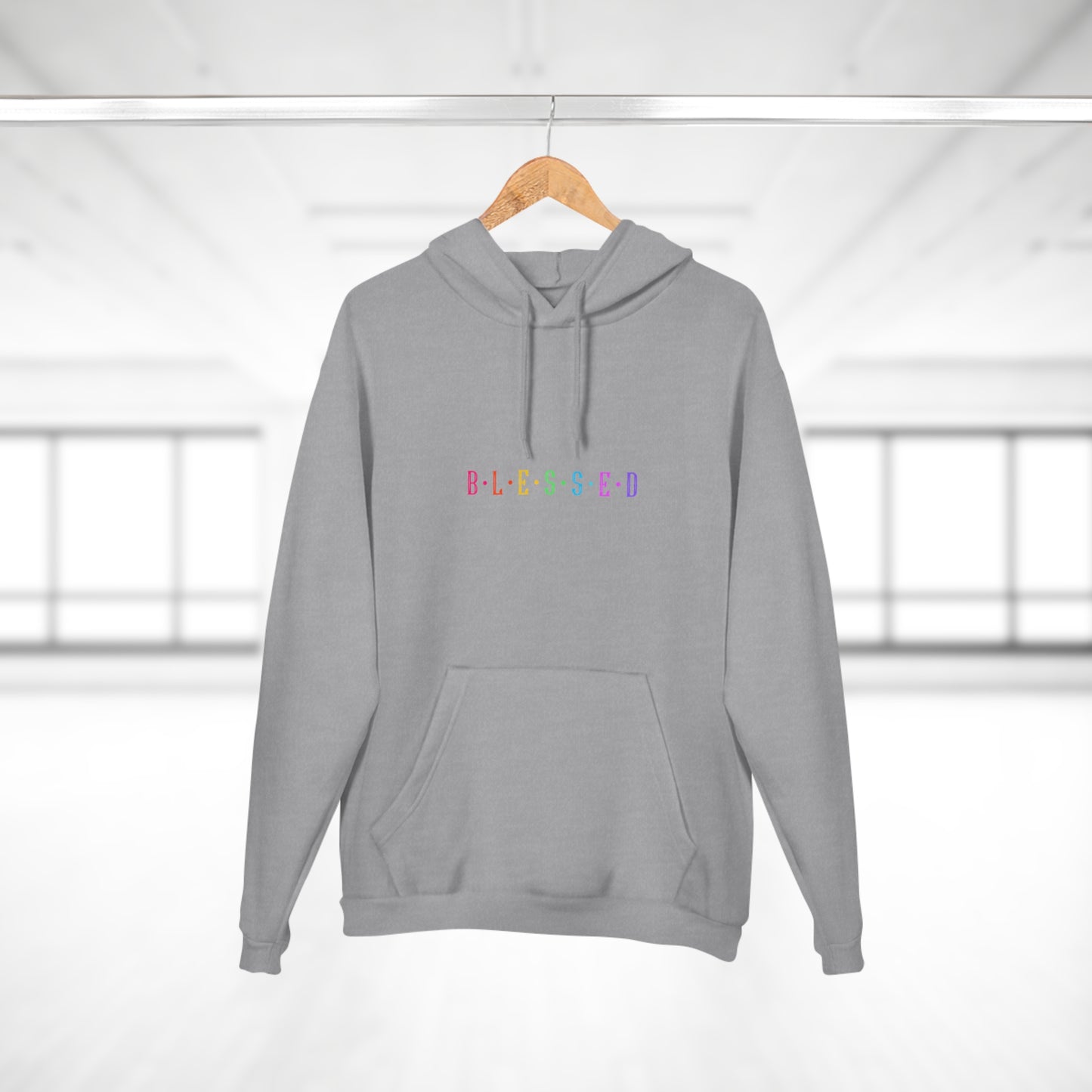 Unisex Pullover Hoodie -Blessed