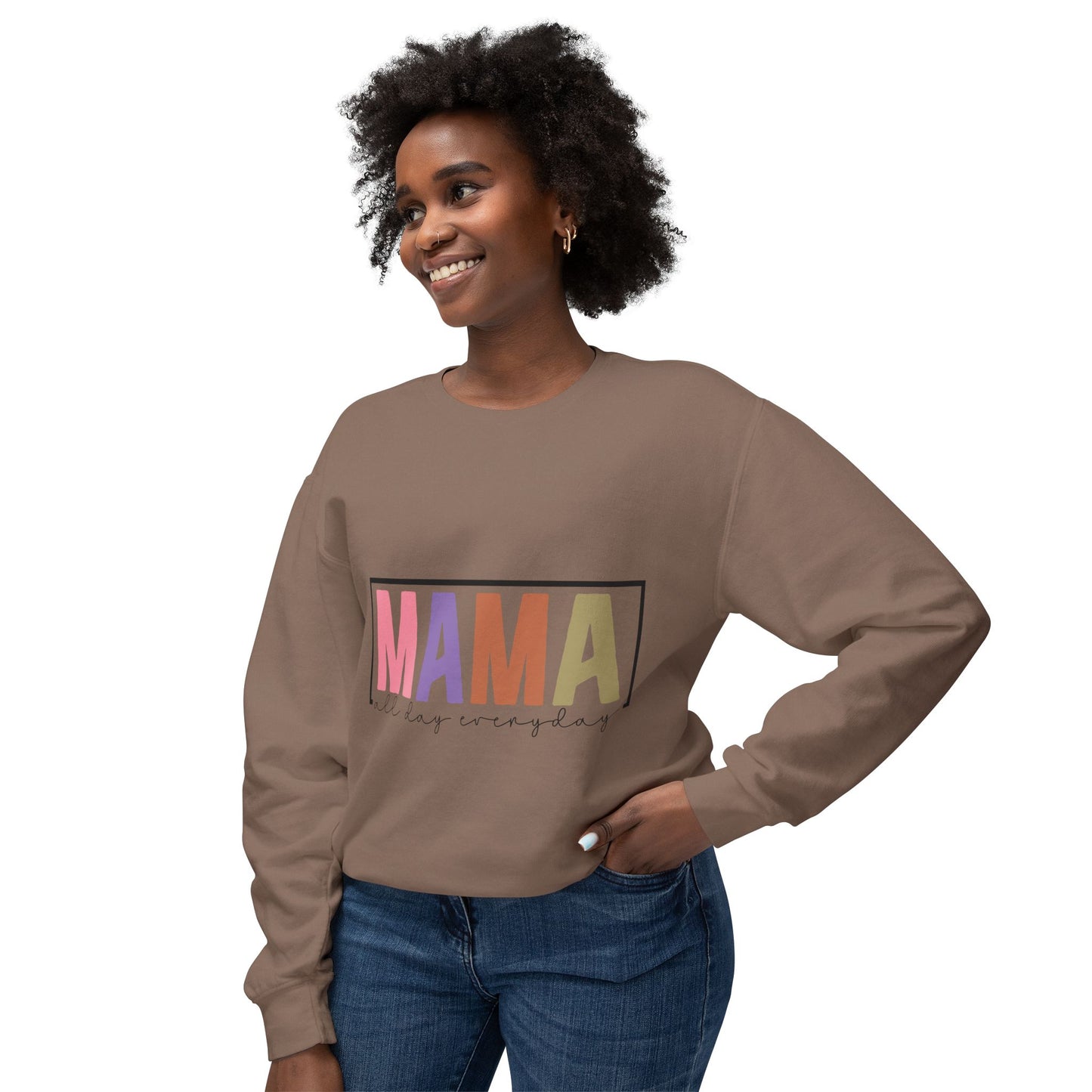 Mama All Day Everyday Crewneck Sweatshirt