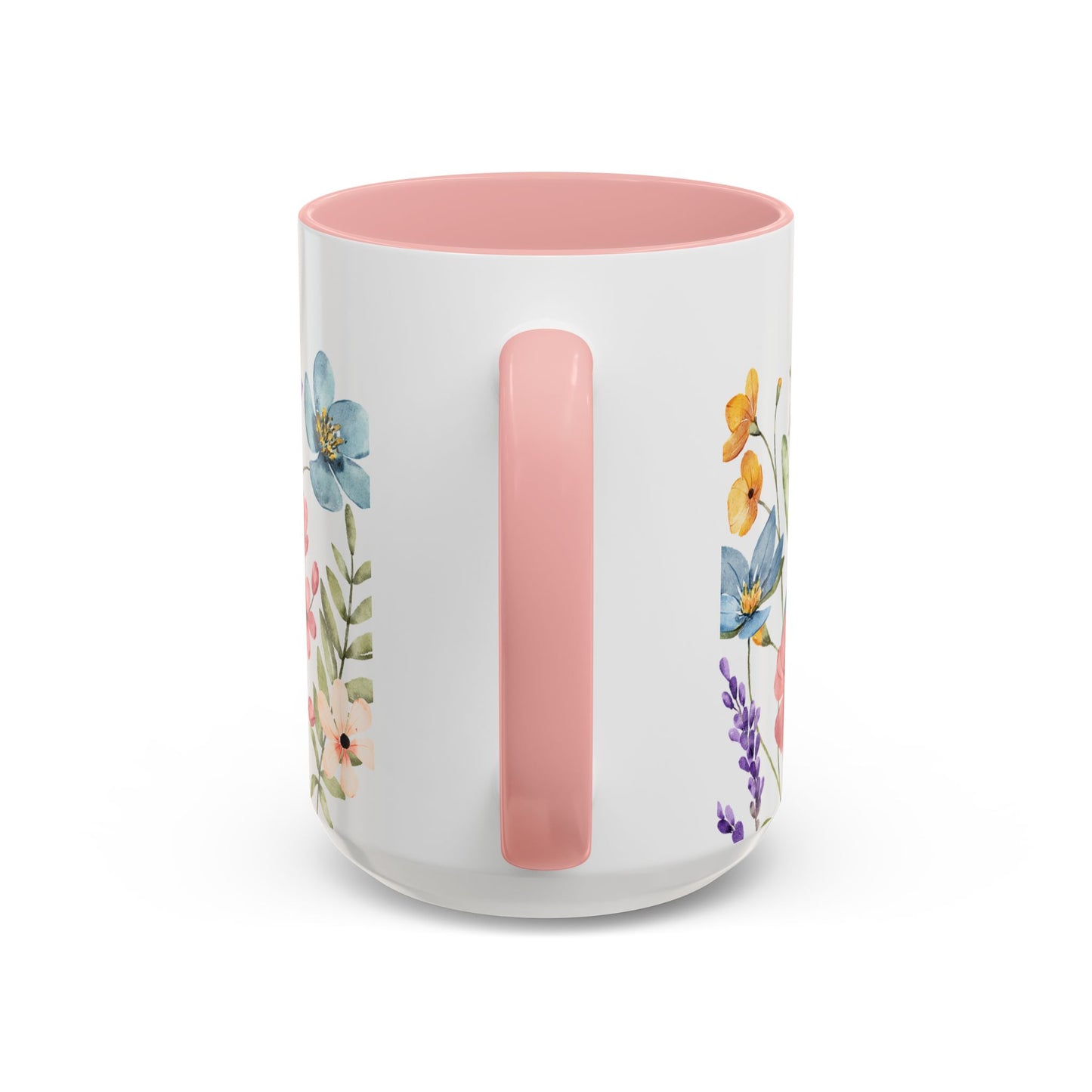 Copy of Floral Accent Coffee Mug | Colorful Botanical Design for Nature Lovers