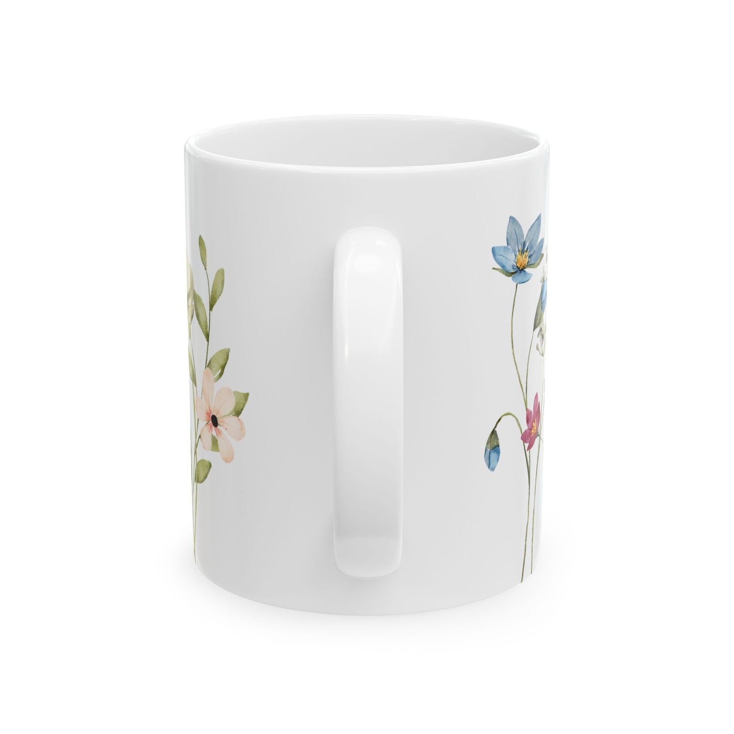 Copy of Floral Ceramic Mug | Coffee Cup with Wildflower Design, Ideal Gift for Flower Lovers, Mother's Day, Birthday, Home Decor, Tea Lover