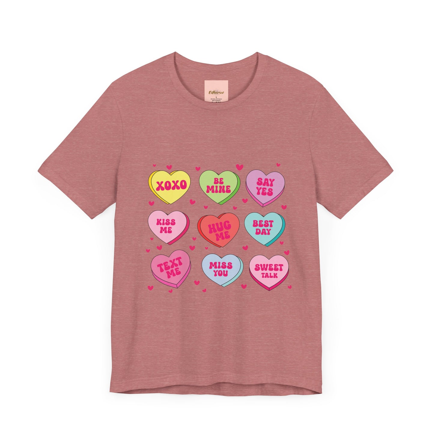 Unisex Jersey Short Sleeve Tee -Valentine's Day Love T-Shirt