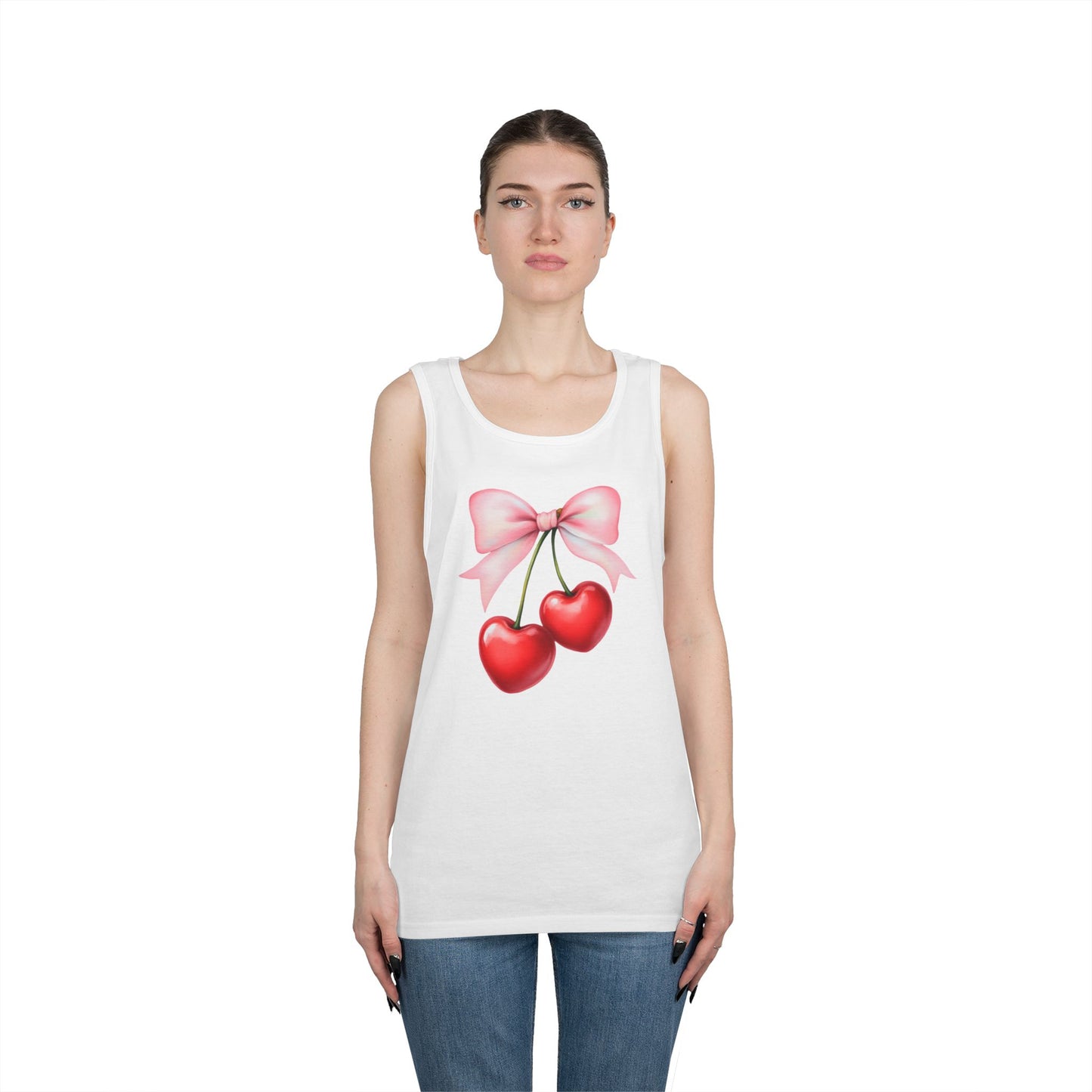 Cherry Hearts Tank Top