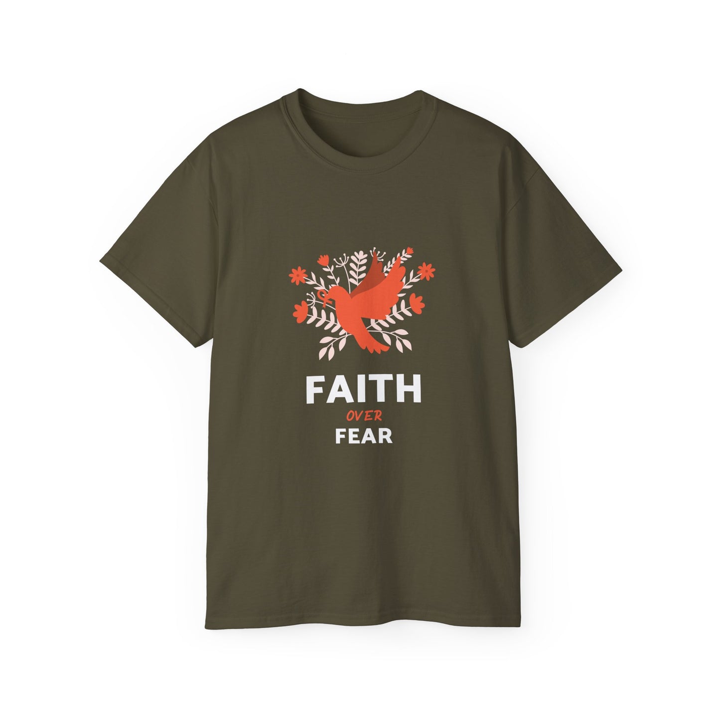 Unisex Ultra Cotton Tee - Faith Over Fear