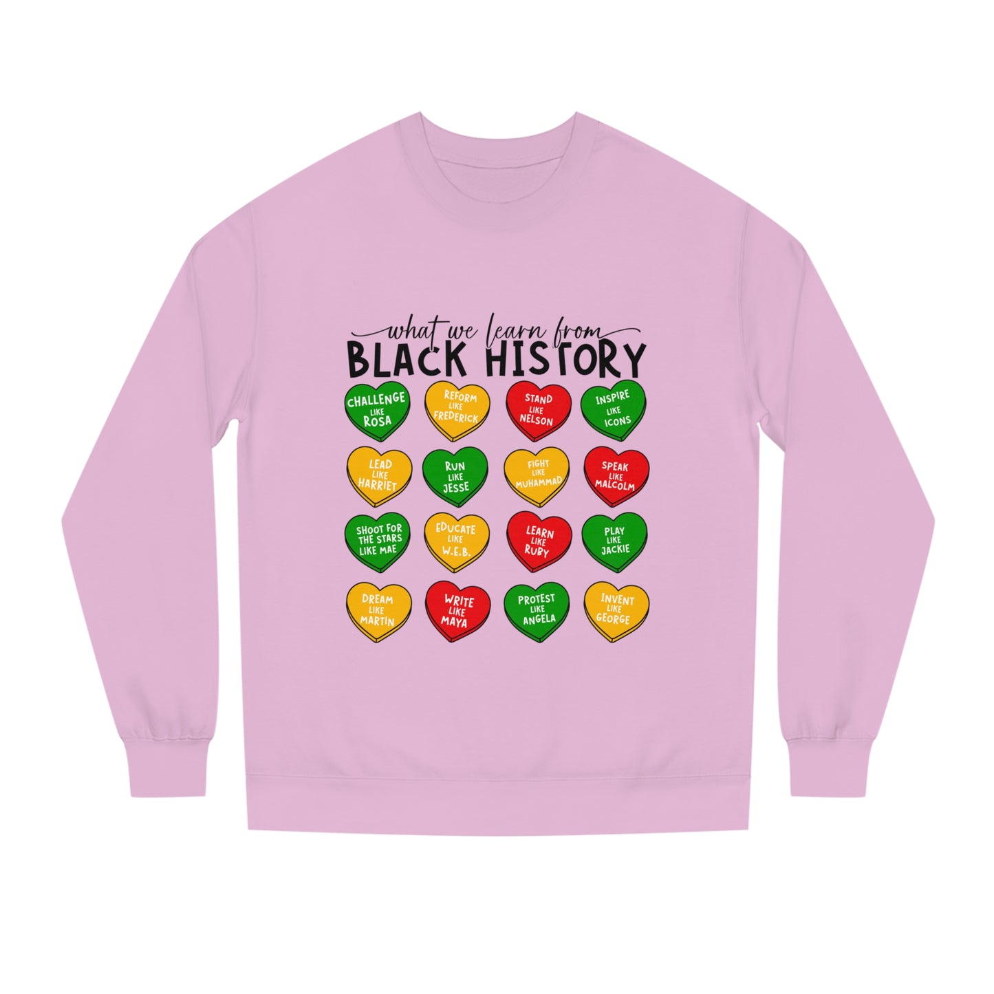 Unisex Crew Neck Sweatshirt -Black History Month