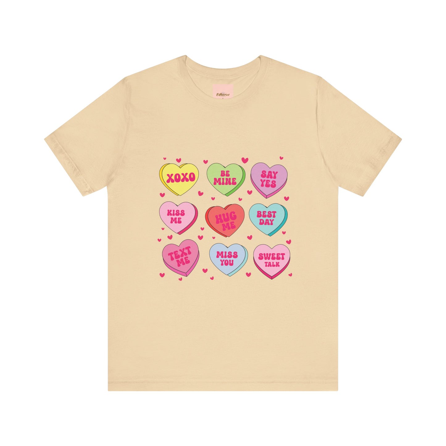 Unisex Jersey Short Sleeve Tee -Valentine's Day Love T-Shirt