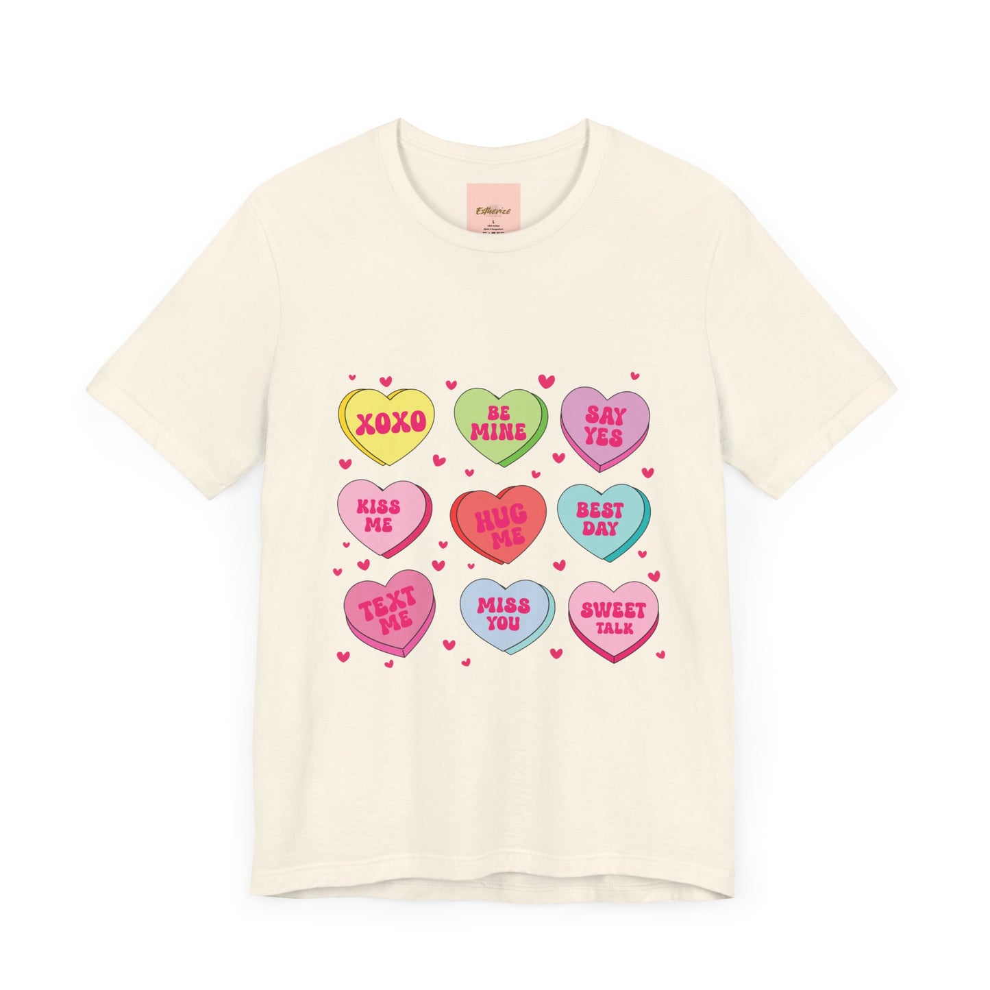 Unisex Jersey Short Sleeve Tee -Valentine's Day Love T-Shirt