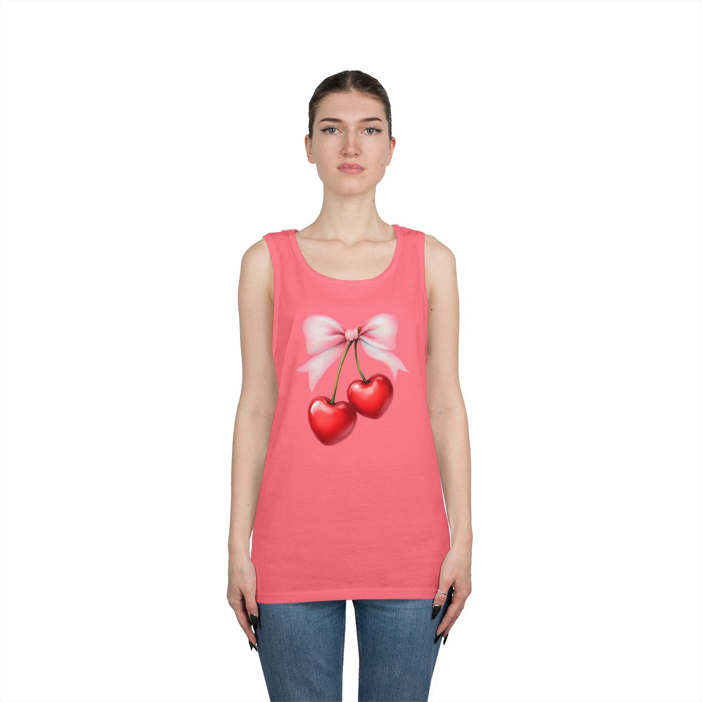 Cherry Hearts Tank Top