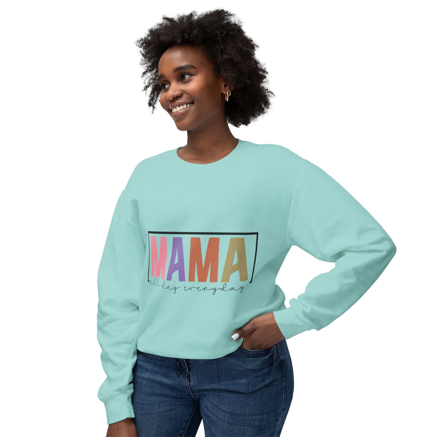 Mama All Day Everyday Crewneck Sweatshirt