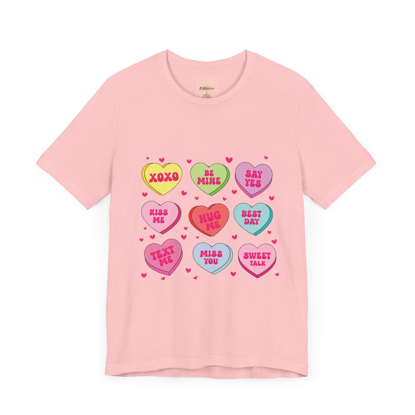 Unisex Jersey Short Sleeve Tee -Valentine's Day Love T-Shirt