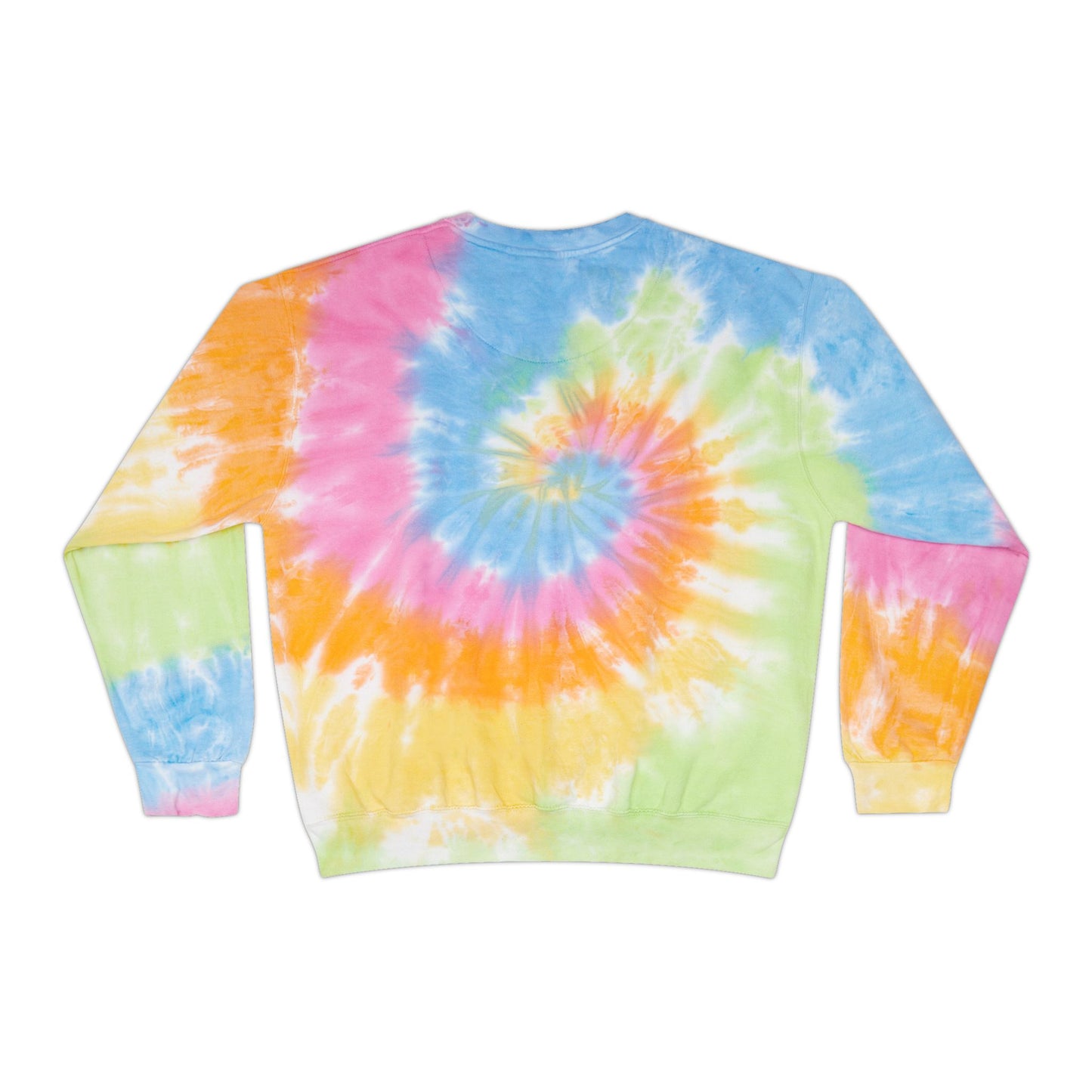 100 Days of School Unisex Tie-Dye Sweatshirt, Celebrate with Colorful School Spirit, Teacher Gift, Student Apparel, Rainbow Sweater, Back to