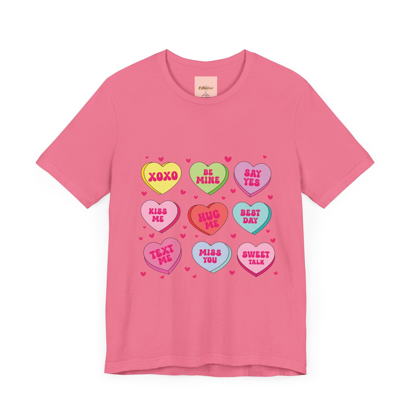 Unisex Jersey Short Sleeve Tee -Valentine's Day Love T-Shirt