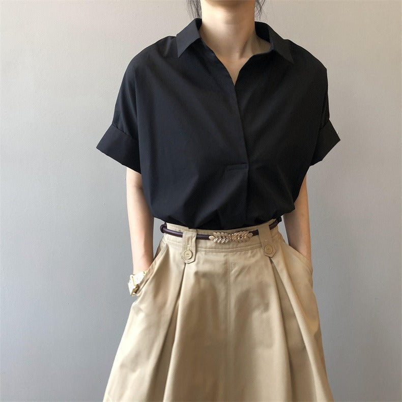 Summer Simplicity Loose All-matching Top