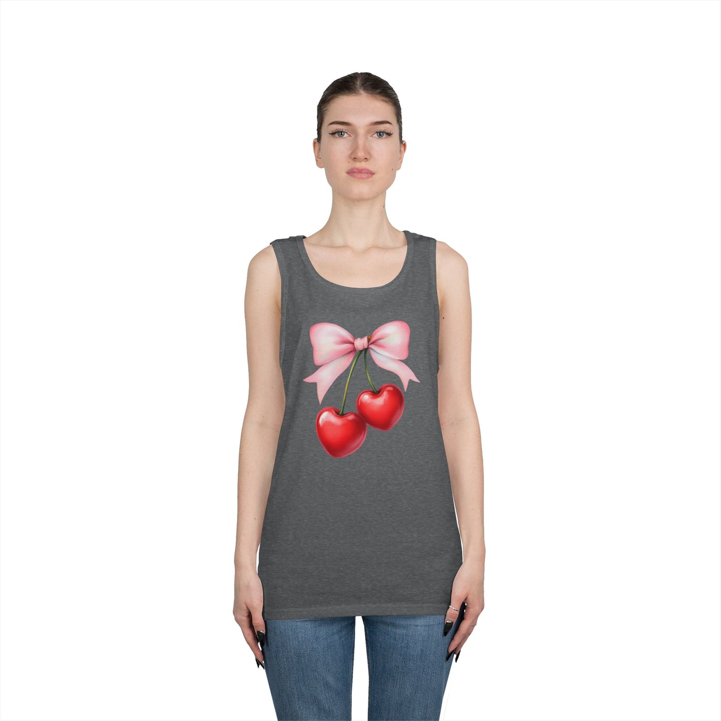 Cherry Hearts Tank Top