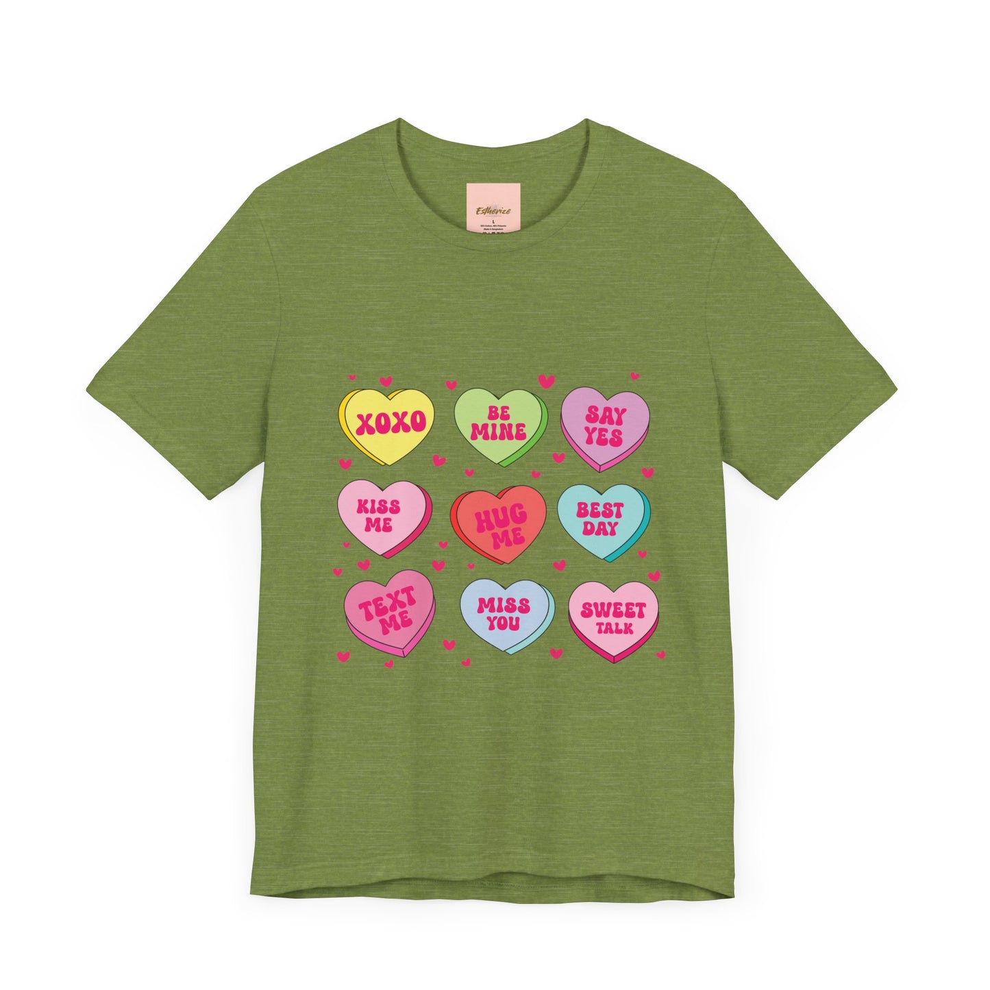 Unisex Jersey Short Sleeve Tee -Valentine's Day Love T-Shirt