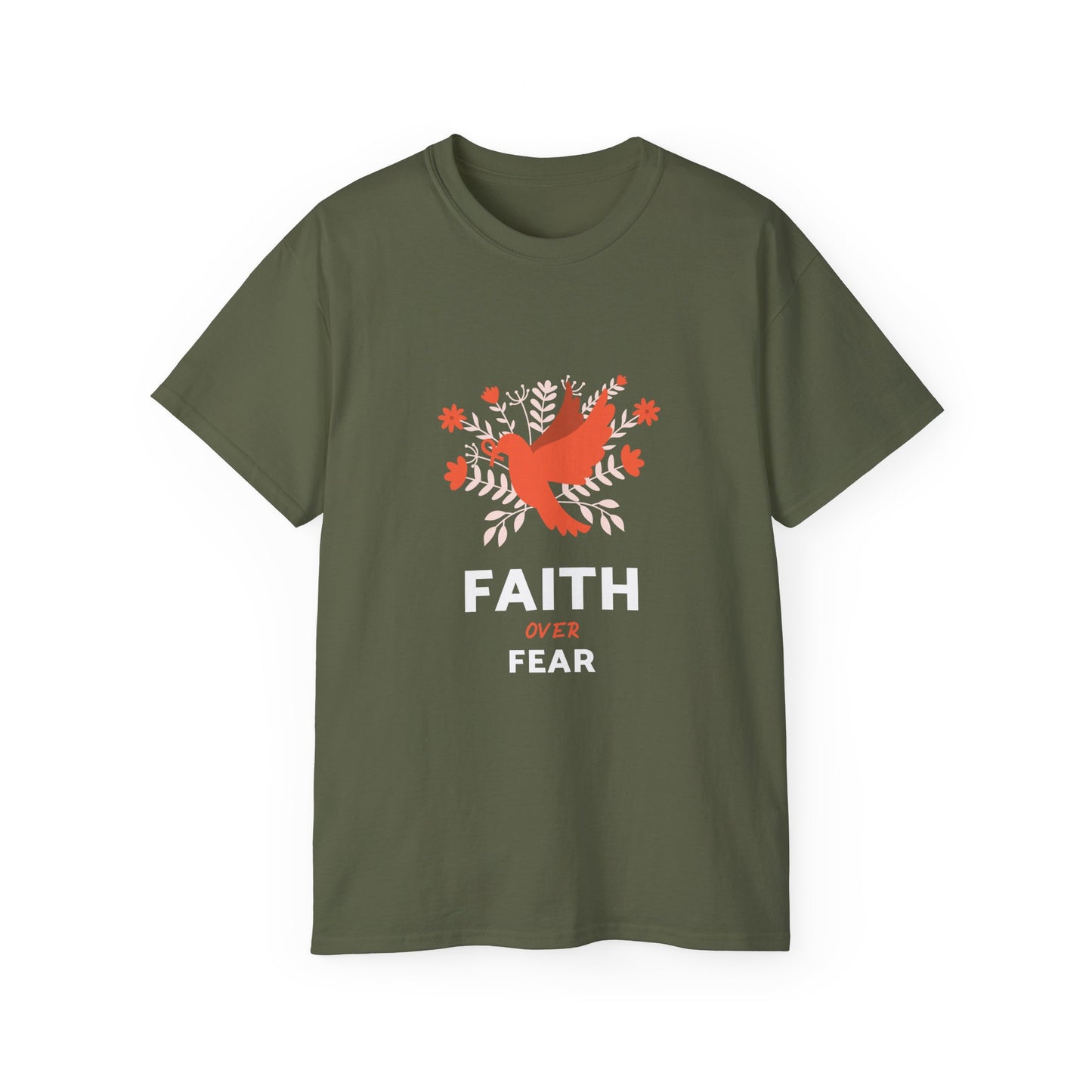 Unisex Ultra Cotton Tee - Faith Over Fear