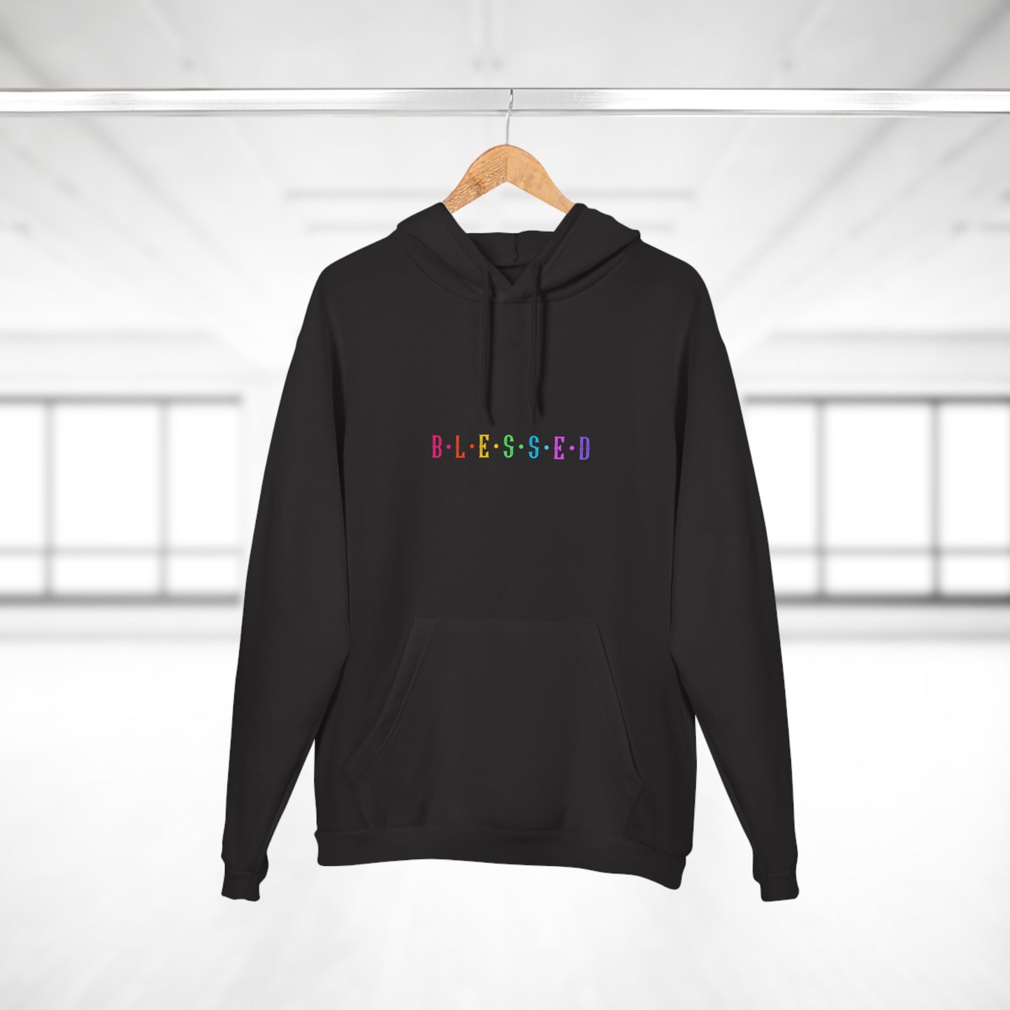 Unisex Pullover Hoodie -Blessed