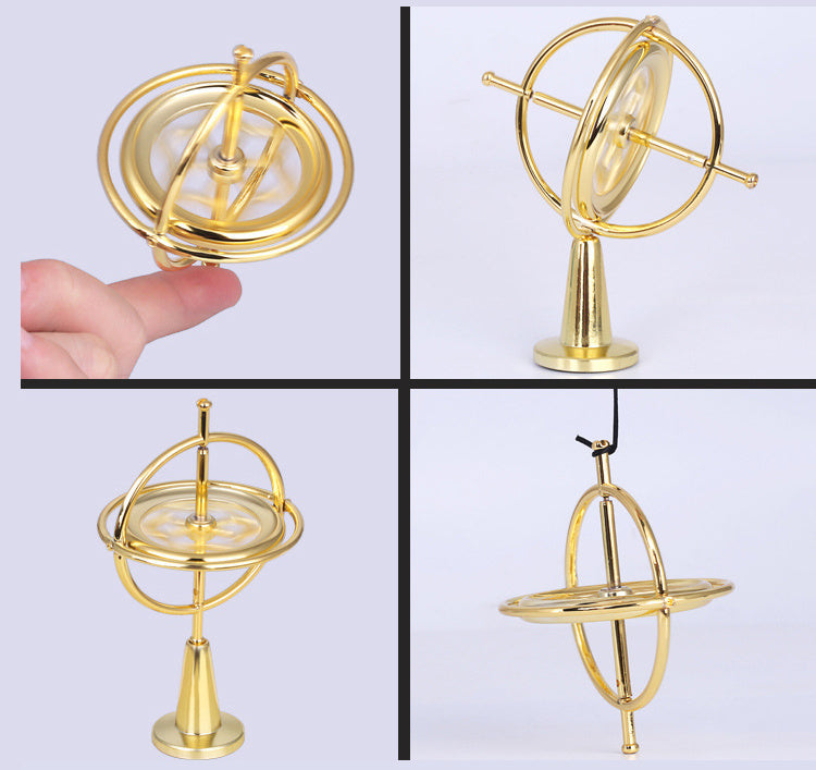 Self balanced gyroscope anti gravity decompression educational toy finger gyroscope childrens best gift