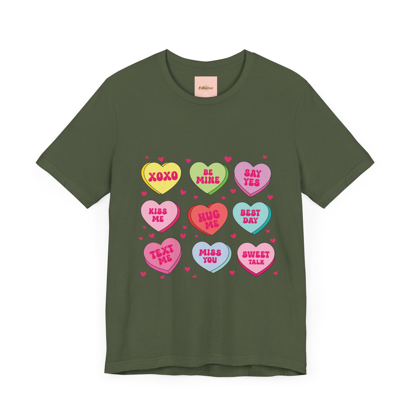 Unisex Jersey Short Sleeve Tee -Valentine's Day Love T-Shirt