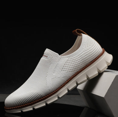 Men's Fashionable Casual Breathable Fly Woven Mesh Sneakers