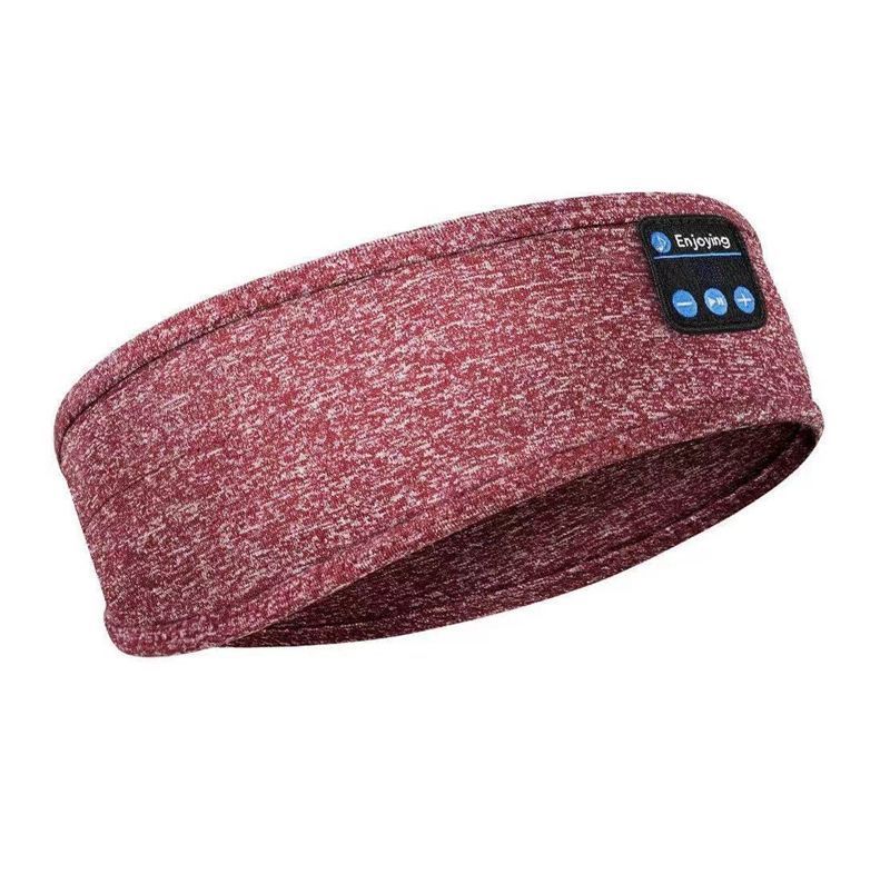 Wireless Bluetooth V5.0 Sports Headband With Music Call Stereo Shading Sleep Headband