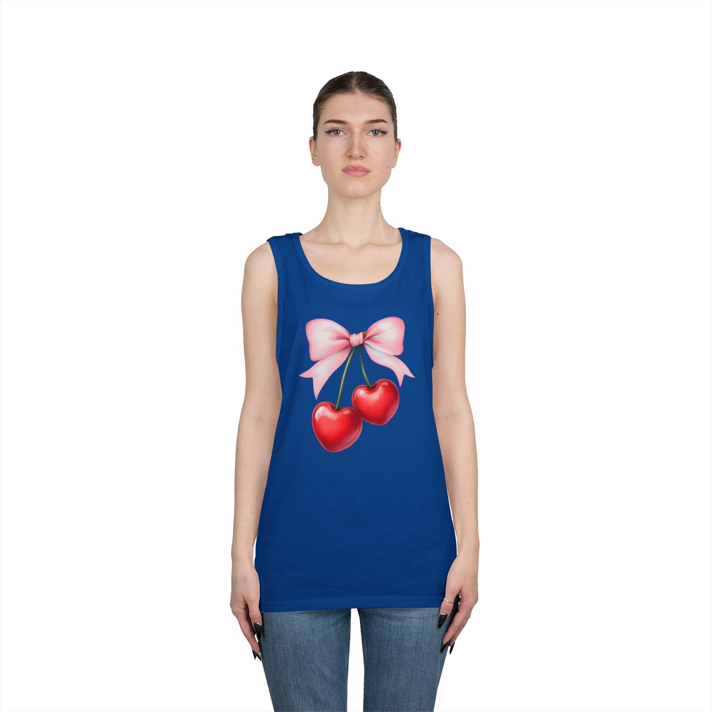 Cherry Hearts Tank Top