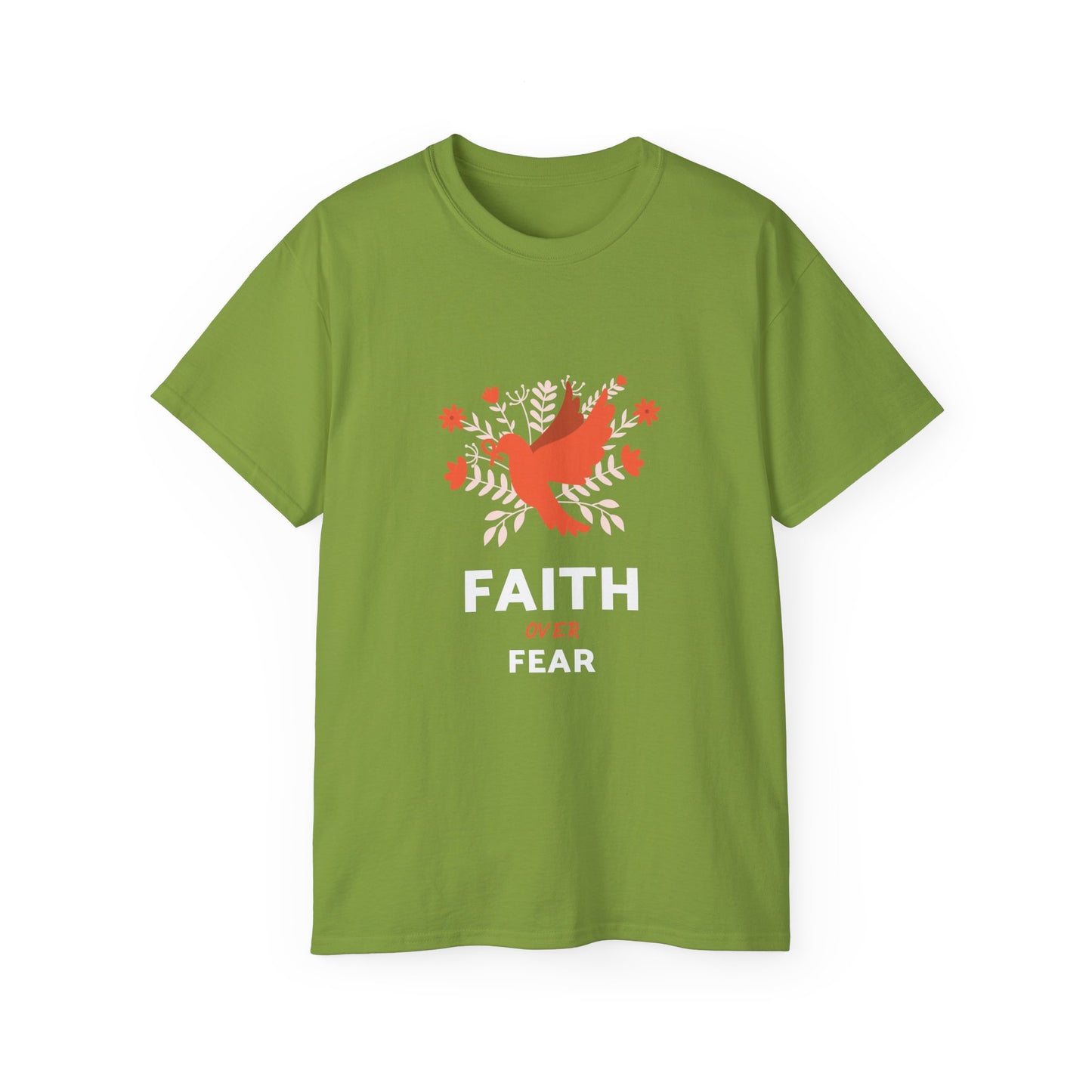 Unisex Ultra Cotton Tee - Faith Over Fear