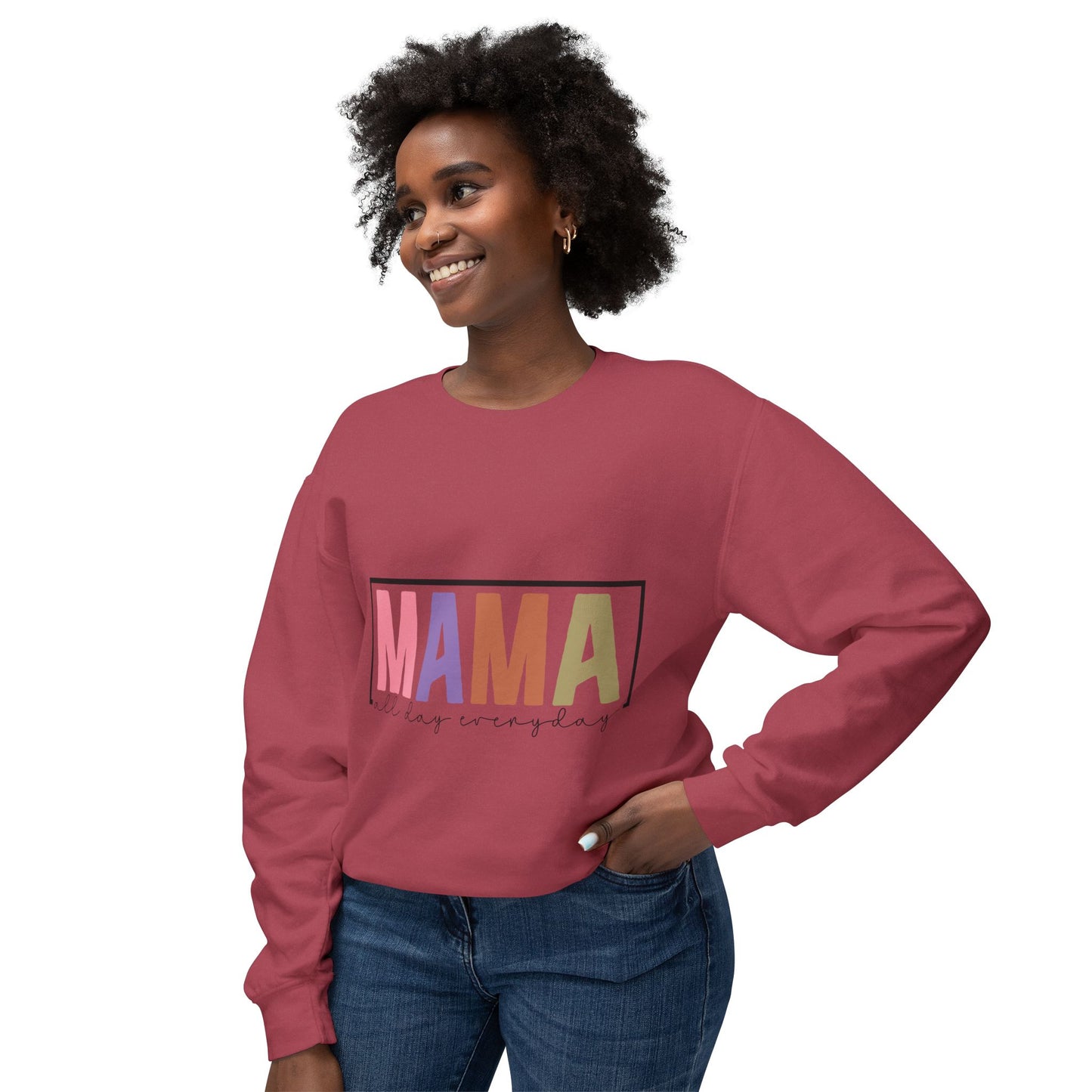 Mama All Day Everyday Crewneck Sweatshirt