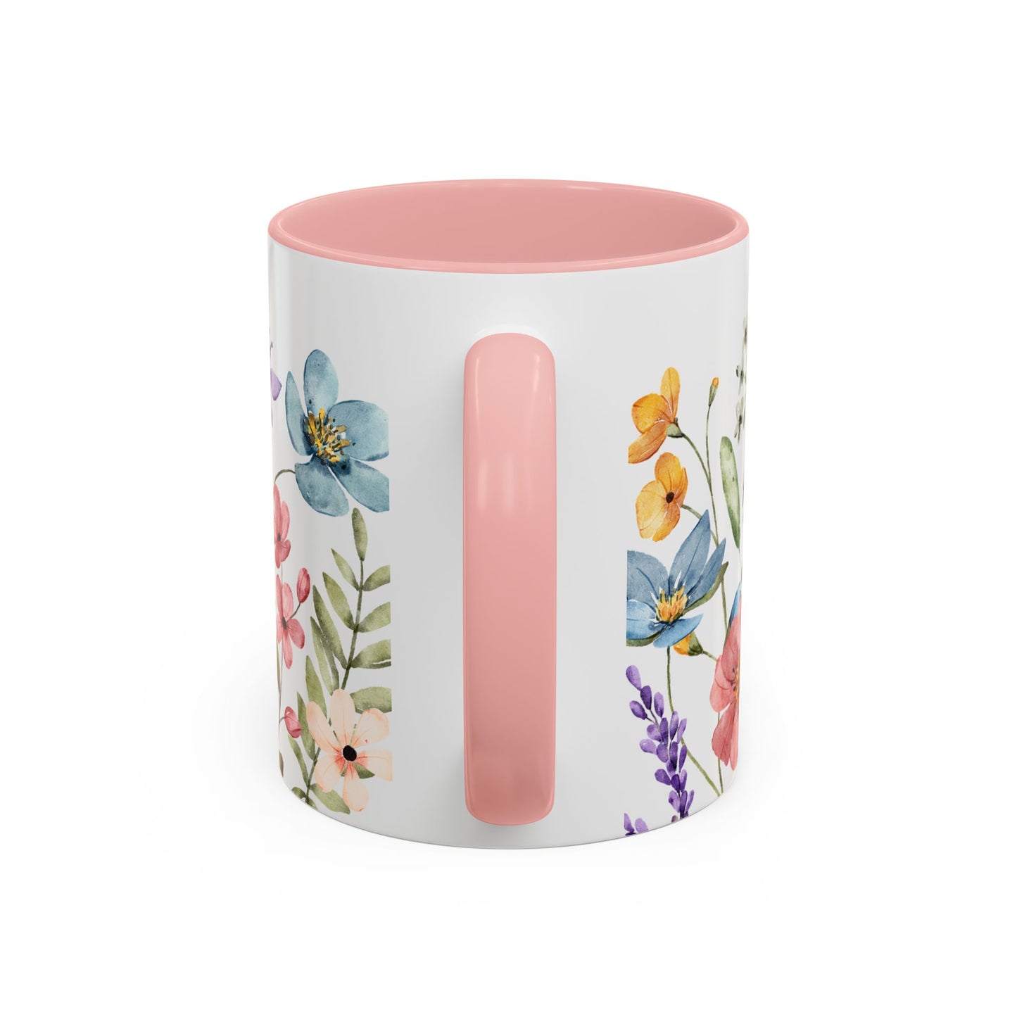 Copy of Floral Accent Coffee Mug | Colorful Botanical Design for Nature Lovers