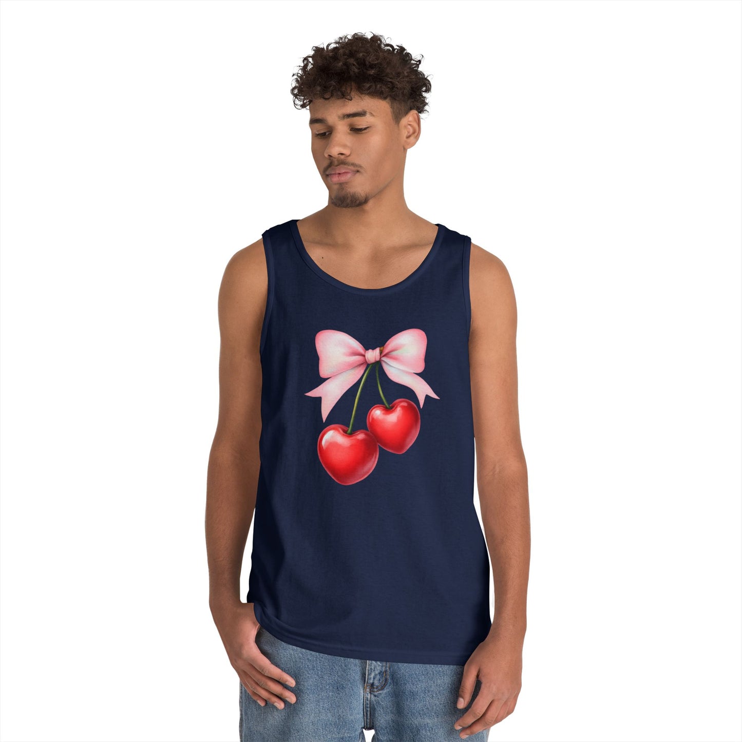 Cherry Hearts Tank Top